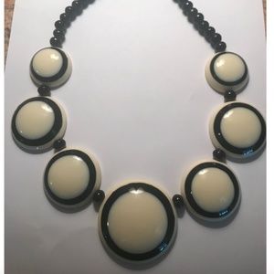 Godart Black Ivory Acrylic Necklace